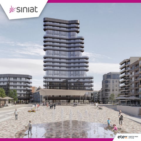 Heldentoren Knokke – projet de nouvelle construction