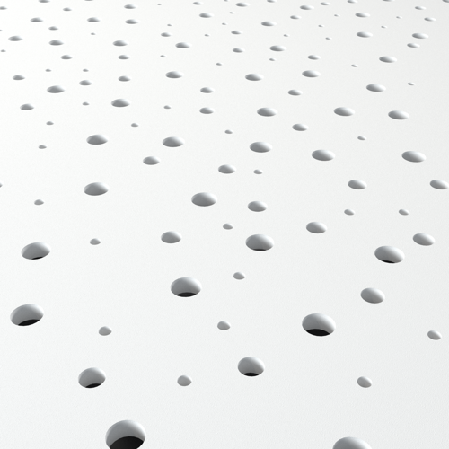 CREATEX perforatie S20 Siniat gipsplaat voor plafond